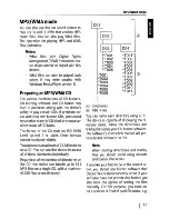 Предварительный просмотр 17 страницы Blaupunkt San Diego MP27 Operating And Installation Instructions