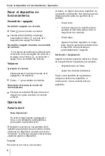 Preview for 6 page of Blaupunkt San Pedro 950 Operating Instructions Manual