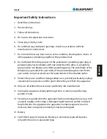 Предварительный просмотр 2 страницы Blaupunkt SB-01 Instruction Manual