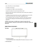 Предварительный просмотр 6 страницы Blaupunkt SB-01 Instruction Manual