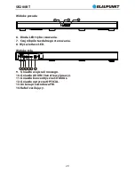 Preview for 32 page of Blaupunkt SB200BT User Manual