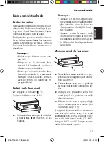 Предварительный просмотр 57 страницы Blaupunkt Seattle MP57 Operating And Installation Instructions