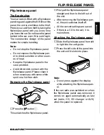 Предварительный просмотр 6 страницы Blaupunkt Sevilla CD51 Operating Instructions Manual