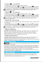 Preview for 8 page of Blaupunkt SMART CHARGER 170 User Manual