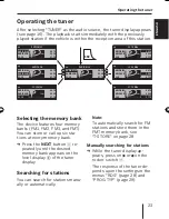 Предварительный просмотр 23 страницы Blaupunkt St. Louis MP56 Operating And Installation Instructions