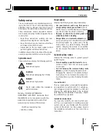 Предварительный просмотр 3 страницы Blaupunkt STOCKHOLM 230 DAB Operating Instructions Manual