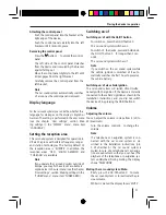 Предварительный просмотр 5 страницы Blaupunkt STOCKHOLM 230 DAB Operating Instructions Manual