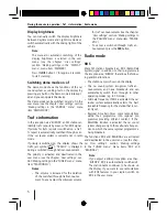 Предварительный просмотр 6 страницы Blaupunkt STOCKHOLM 230 DAB Operating Instructions Manual