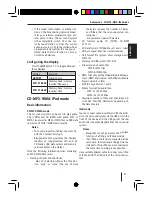 Предварительный просмотр 9 страницы Blaupunkt STOCKHOLM 230 DAB Operating Instructions Manual