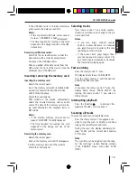 Предварительный просмотр 11 страницы Blaupunkt STOCKHOLM 230 DAB Operating Instructions Manual