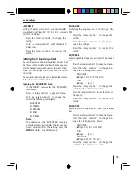 Предварительный просмотр 27 страницы Blaupunkt STOCKHOLM 230 DAB Operating Instructions Manual