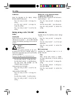 Предварительный просмотр 31 страницы Blaupunkt STOCKHOLM 230 DAB Operating Instructions Manual