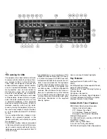 Предварительный просмотр 2 страницы Blaupunkt Sydney RCM126 Operating Instructions Manual