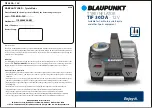 Blaupunkt TIF 30 DA Manual предпросмотр