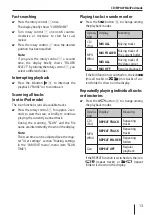 Предварительный просмотр 13 страницы Blaupunkt TORONTO 440 Operating And Installation Instructions