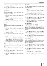 Предварительный просмотр 31 страницы Blaupunkt TORONTO 440 Operating And Installation Instructions