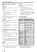 Предварительный просмотр 34 страницы Blaupunkt TORONTO 440 Operating And Installation Instructions