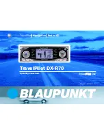 Blaupunkt TravelPilot DX-R70 Operating Instructions Manual предпросмотр