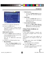 Предварительный просмотр 39 страницы Blaupunkt TRAVELPILOT LUCCA 3.3 Operating Instructions Manual