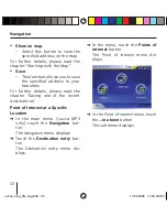 Предварительный просмотр 32 страницы Blaupunkt TravelPilot Lucca Operating And Mounting Instructions Manual