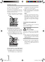 Предварительный просмотр 76 страницы Blaupunkt TravelPilot Rome Europe NAV56E Operating And Installation Instructions