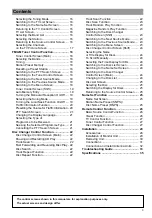 Preview for 3 page of Blaupunkt TV-MONITOR wide vision TravelPilot DX Operating Instructions Manual