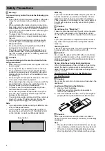 Preview for 4 page of Blaupunkt TV-MONITOR wide vision TravelPilot DX Operating Instructions Manual