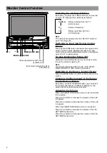 Preview for 6 page of Blaupunkt TV-MONITOR wide vision TravelPilot DX Operating Instructions Manual