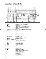 Предварительный просмотр 6 страницы Blaupunkt VALENCIA CM 127 Operating Instructions Manual