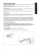 Предварительный просмотр 5 страницы Blaupunkt Vancouver CD126 Owner'S Record