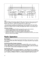 Предварительный просмотр 14 страницы Blaupunkt Vancouver CD126 Owner'S Record