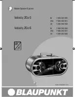 Blaupunkt VELOCITY 2GO 5 Operating And Installation Manual preview