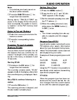 Preview for 12 page of Blaupunkt Verona C51 Operating Instructions Manual