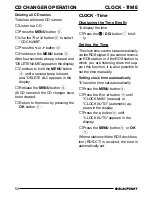 Preview for 23 page of Blaupunkt Verona C51 Operating Instructions Manual