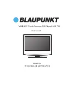 Предварительный просмотр 1 страницы Blaupunkt W236-186G-HB-4B-FTCDUP-UK User Manual