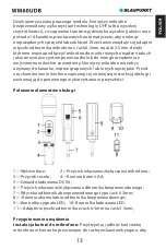 Предварительный просмотр 15 страницы Blaupunkt WM60UDB Owner'S Manual