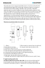 Предварительный просмотр 56 страницы Blaupunkt WM60UDB Owner'S Manual