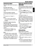 Предварительный просмотр 18 страницы Blaupunkt WOODSTOCK DAB52 Operating Instructions Manual