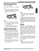 Preview for 9 page of Blaupunkt Woodstock DAB54 Operating Instructions Manual