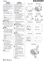 Blaupunkt WS-S1 Instructions предпросмотр