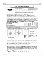 Preview for 7 page of Blaze King ASHFORD AF20.1 Operation & Installation Manual