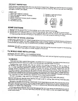 Preview for 3 page of Blaze King BT-503 Owner'S Installation And Operation Book