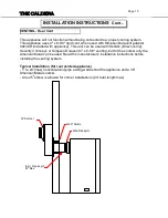 Предварительный просмотр 15 страницы Blaze King CALDERA Users Installation Operation & Maintenance Manual