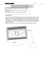 Предварительный просмотр 19 страницы Blaze King CALDERA Users Installation Operation & Maintenance Manual