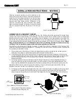 Предварительный просмотр 16 страницы Blaze King Chinook 20 Users Installation Operation & Maintenance Manual