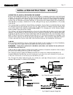 Предварительный просмотр 19 страницы Blaze King Chinook 20 Users Installation Operation & Maintenance Manual