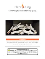 Blaze King CL2714 Quick Start Manual preview