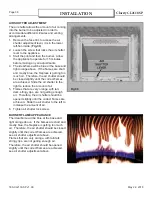 Preview for 38 page of Blaze King Clarity CL2118 SP Operation & Installation Manual