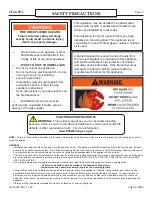 Preview for 3 page of Blaze King CLARITY CL26.SP.1 Operation & Installation Manual