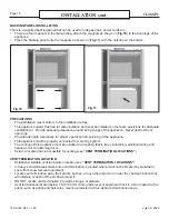 Preview for 18 page of Blaze King CLARITY CL26.SP.1 Operation & Installation Manual